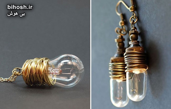 ایده های عالی برای بازیافت لامپ های قدیمی