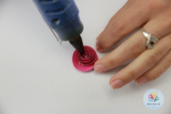 آموزش ساخت توپ گل کاغذی