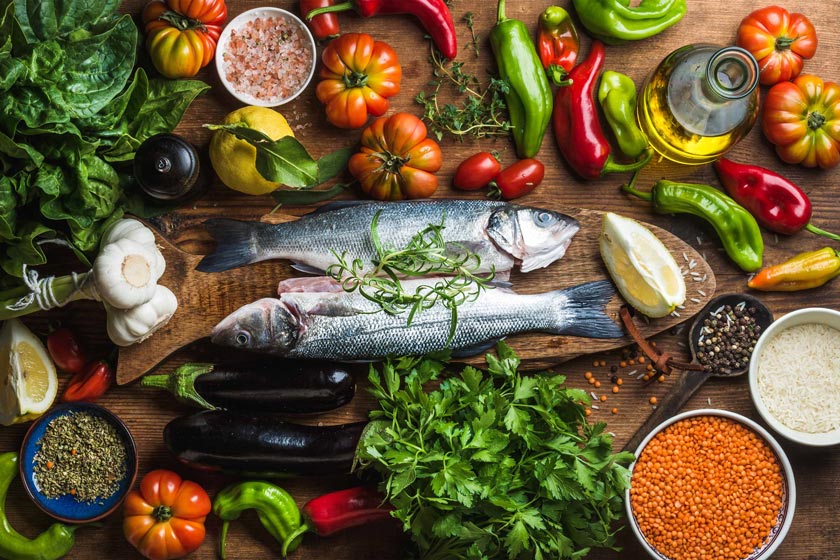 رژیم مدیترانه ای 5 روزه