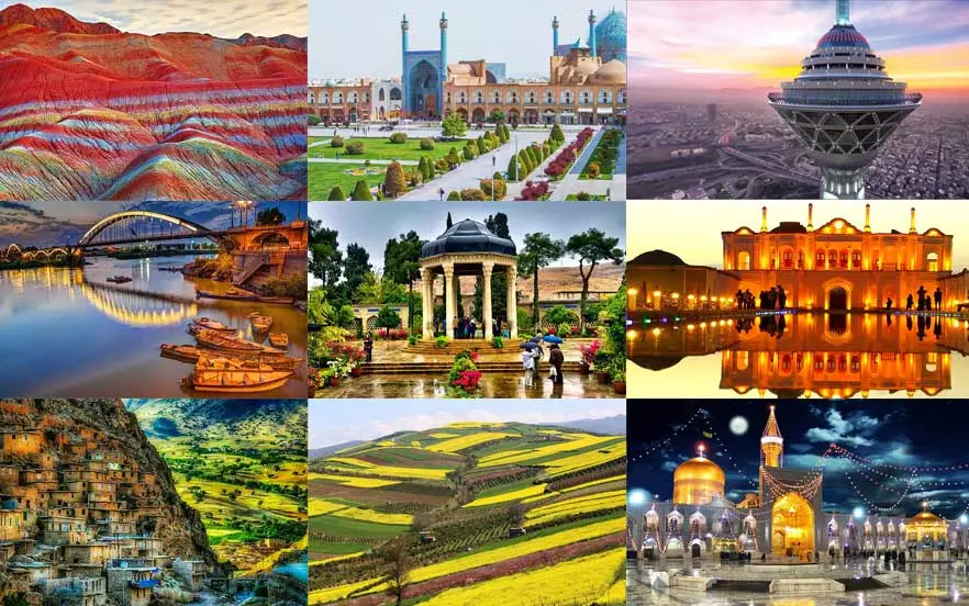 بهترین جاذبه های گردشگری ایران